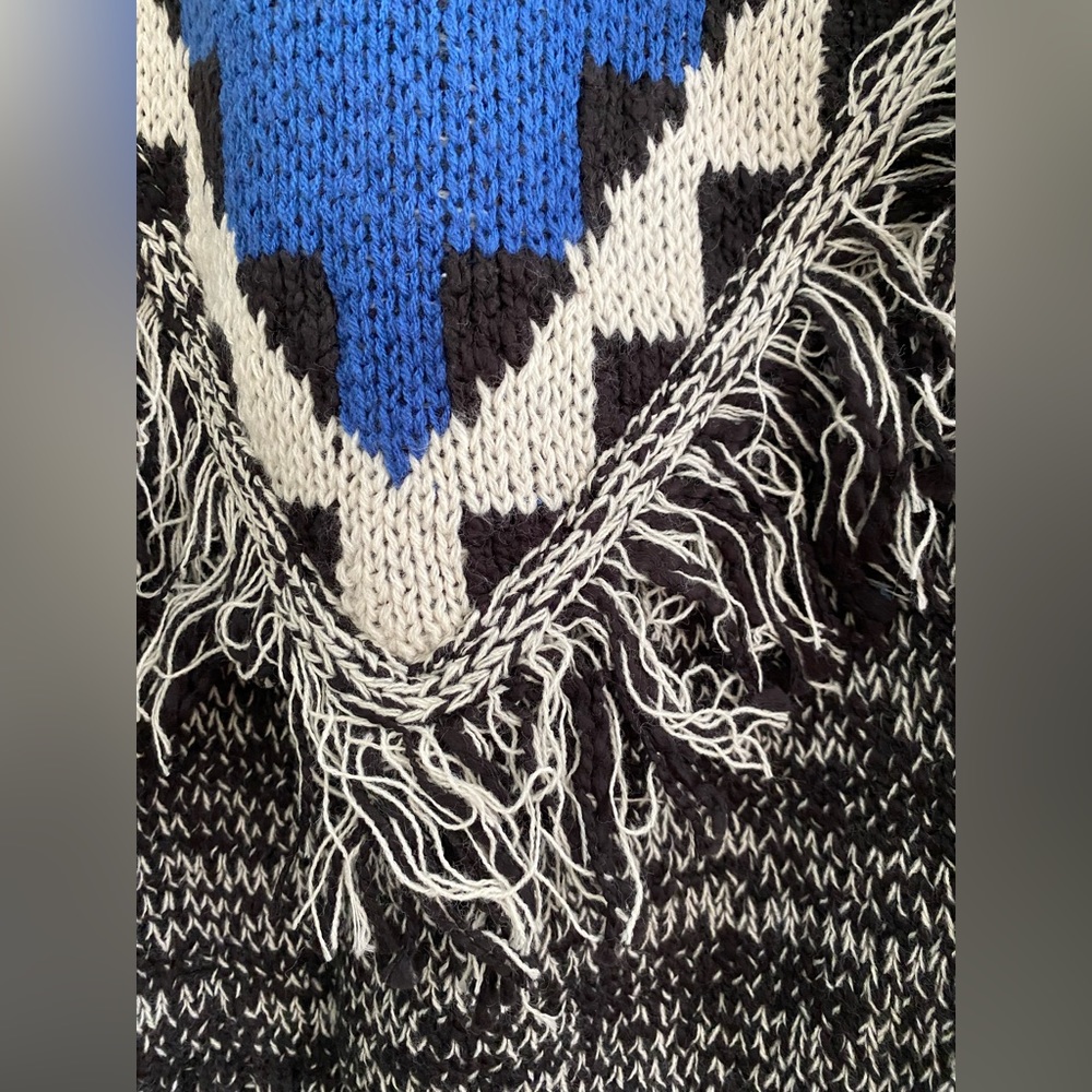Anthropologie Miska Fringed Sweater new with tag - Picture 8 of 9